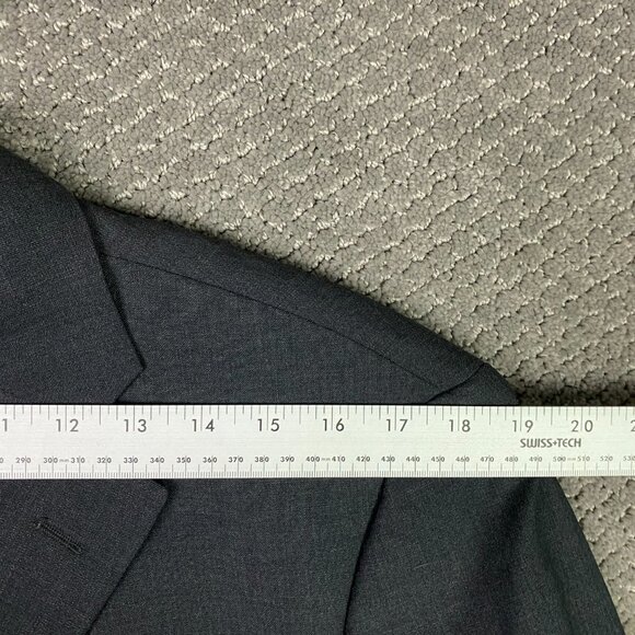 Brooks Brothers 346 Stretch Blazer Sport Coat Men's 38S Gray 3 Button Wool Blend - Picture 10 of 14